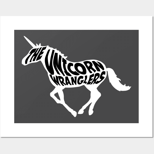 Wild Unicorn Wall Art by The Unicorn Wranglers